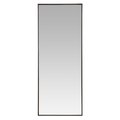 Rickis Rugs Bali Modern Floor Mirror - Gray RI2522617